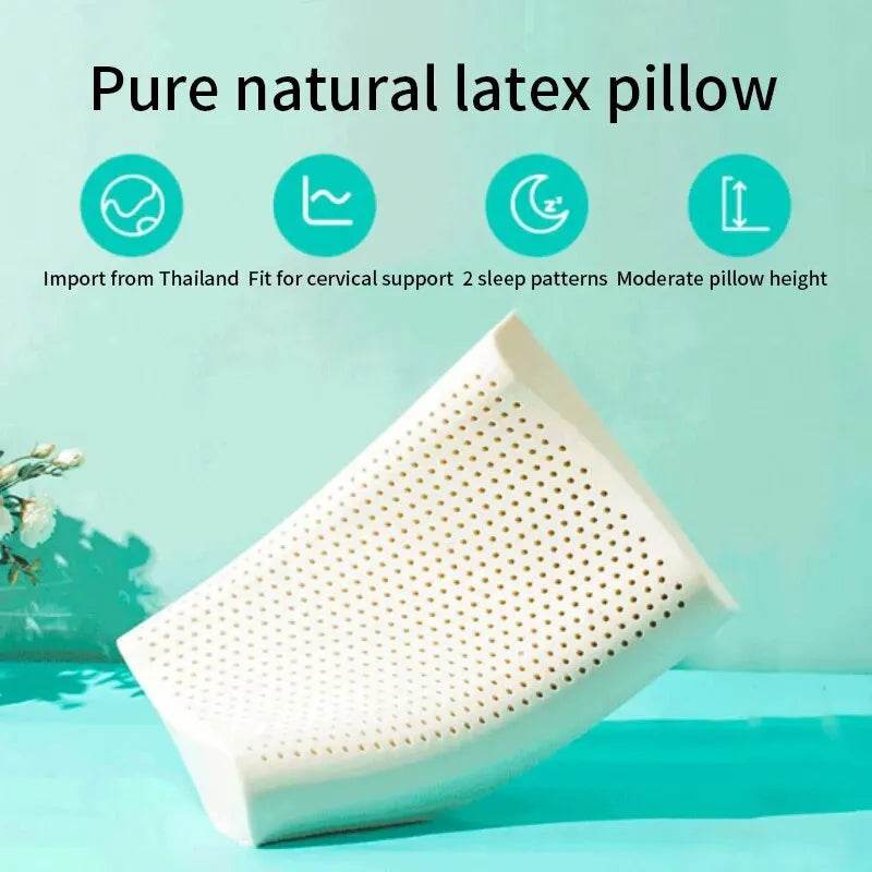 Natural Thai Latex Memory Foam Cervical Pillow - Sleep Galleria