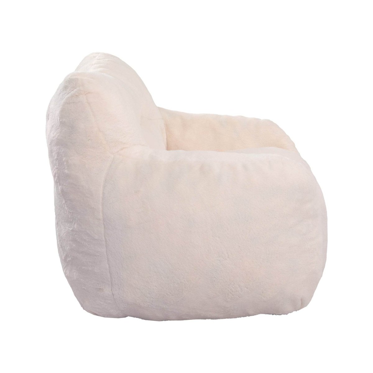 Oversized Faux Fur Foam Beanbag Chair - Sleep Galleria