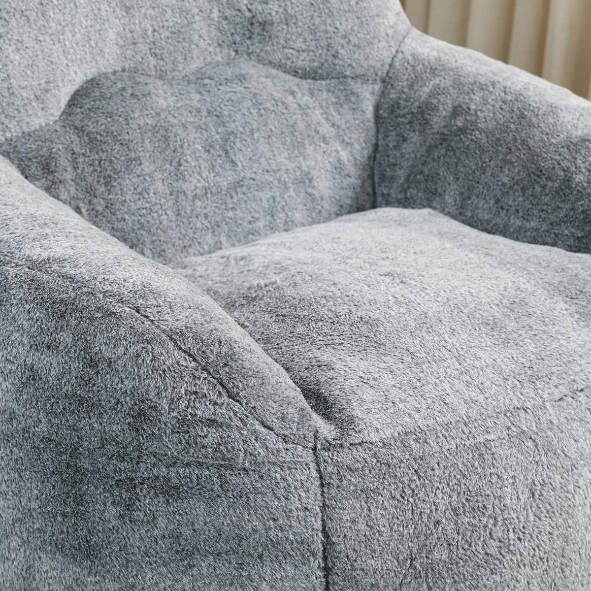 Oversized High-Density Foam Beanbag Chair - Sleep Galleria