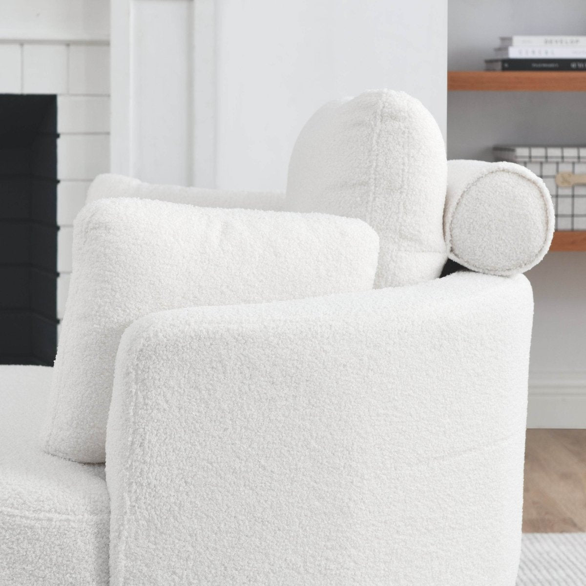 Oversized Swivel Fabric Lounge Chair - Omega Lifestyles
