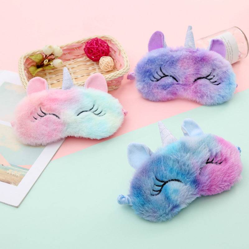 Plush Cute Animal Sleeping Eye Mask For Kids - Sleep Galleria