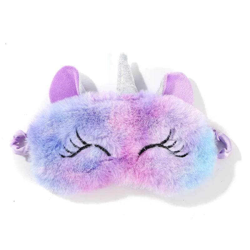 Plush Cute Animal Sleeping Eye Mask For Kids - Sleep Galleria