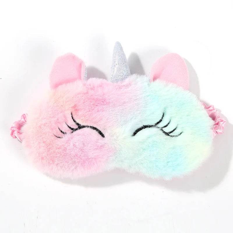 Plush Cute Animal Sleeping Eye Mask For Kids - Sleep Galleria