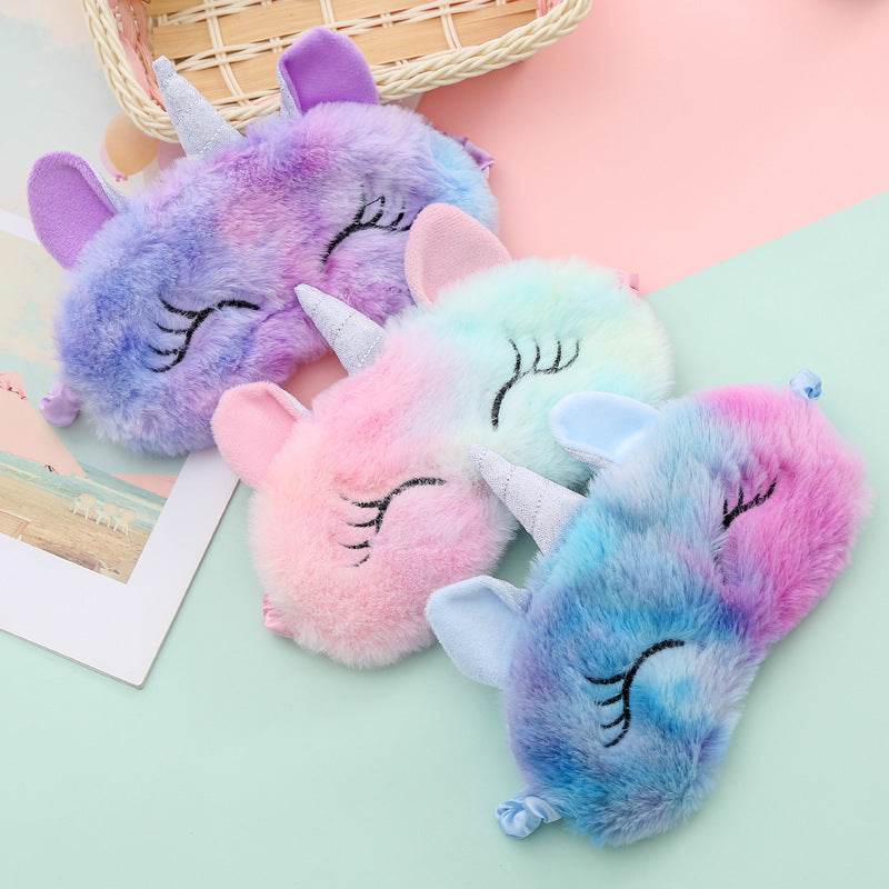 Plush Cute Animal Sleeping Eye Mask For Kids - Sleep Galleria