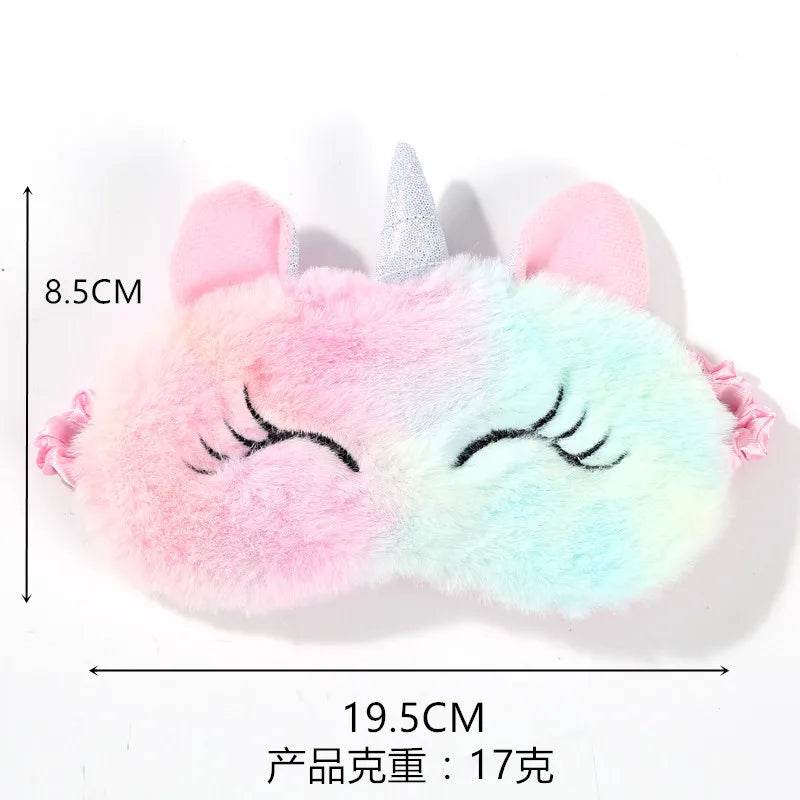 Plush Cute Animal Sleeping Eye Mask For Kids - Sleep Galleria