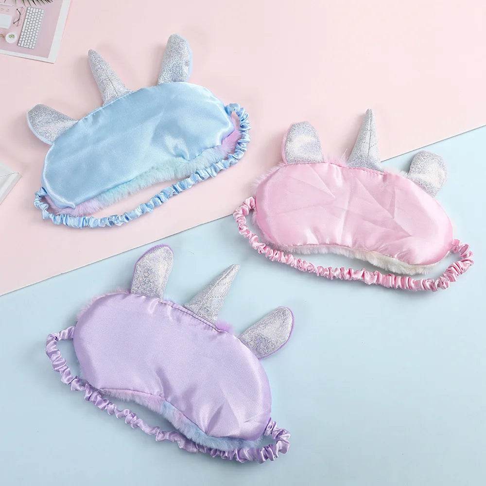 Plush Cute Animal Sleeping Eye Mask For Kids - Sleep Galleria