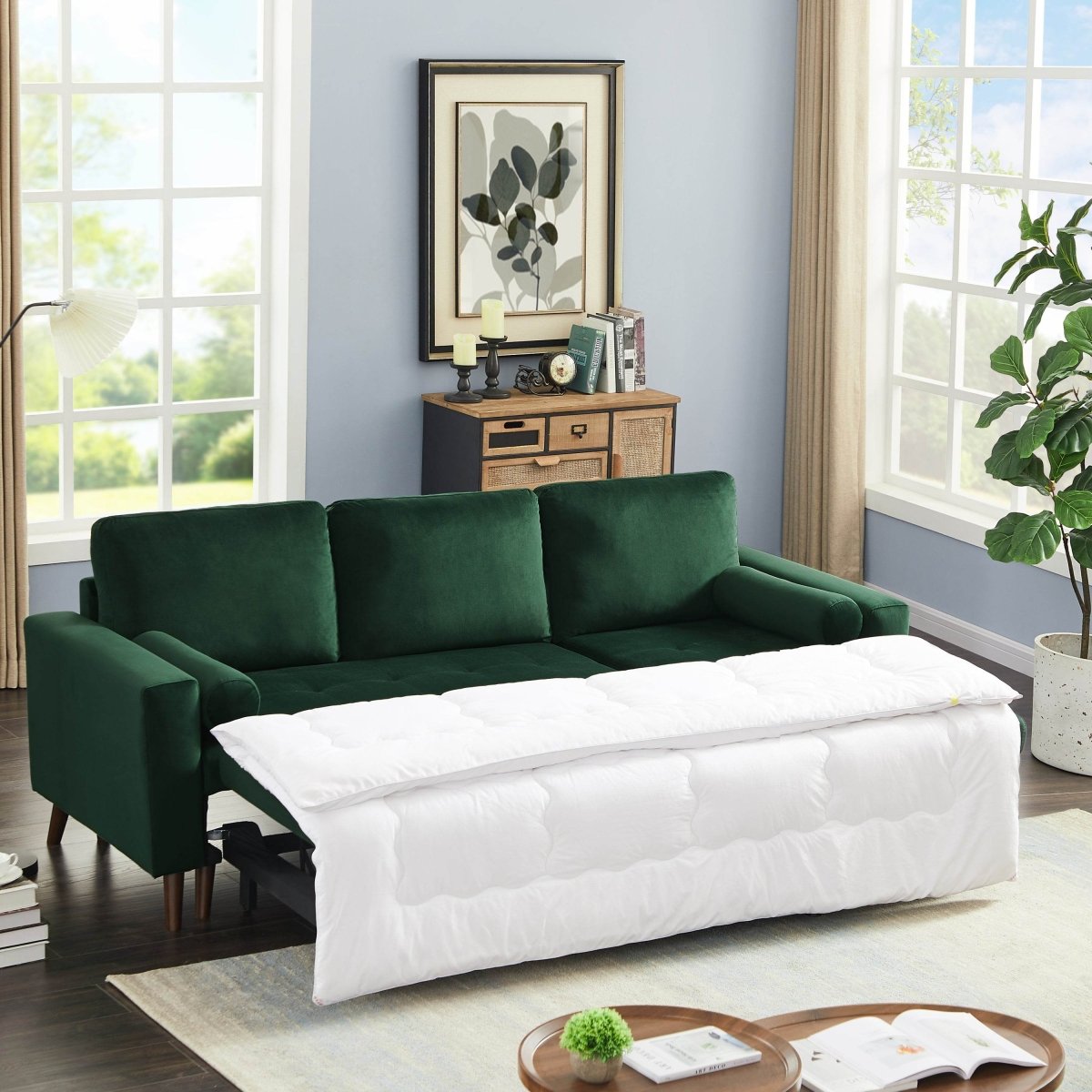 Reversible Pull-Out Sleeper Sofa Bed - Sleep Galleria