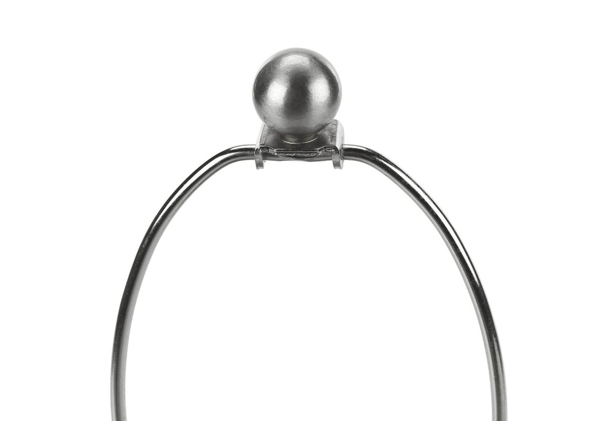 Set of 2 Contemporary Nickel Metal Table Lamps With USB - Sleep Galleria