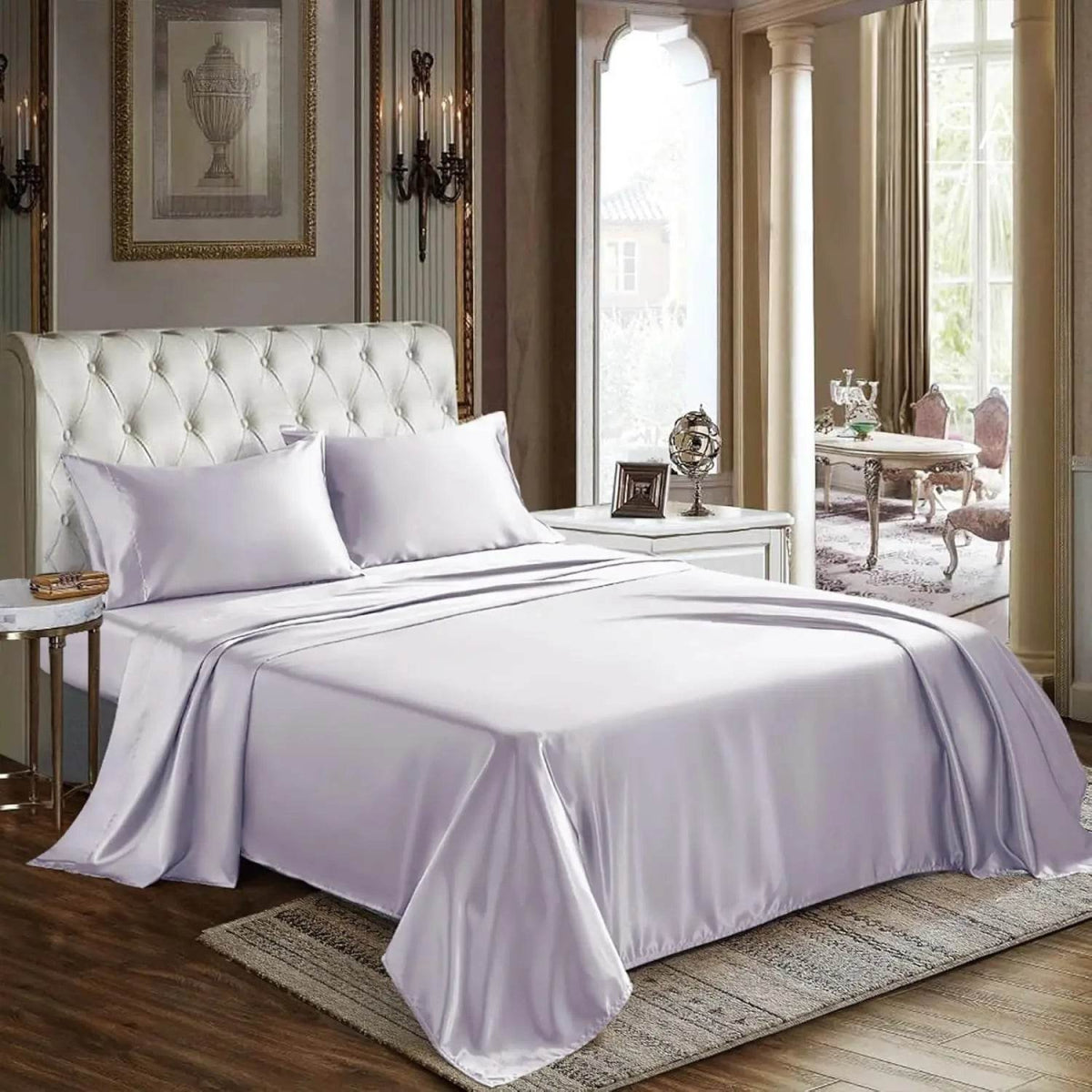 Silky Soft Satin Sheet Set - Omega Lifestyles