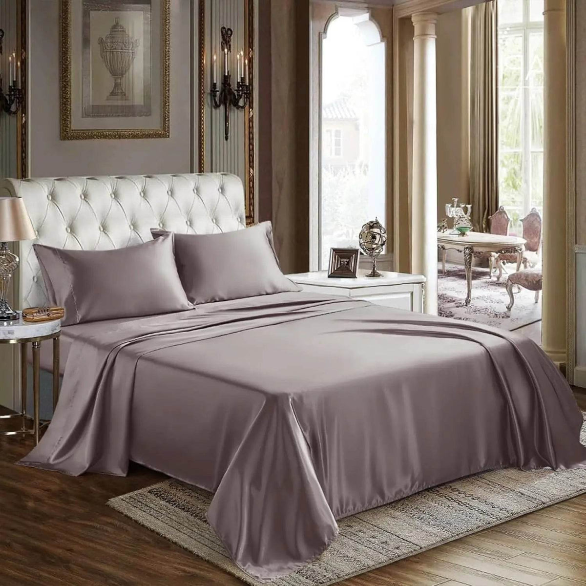 Silky Soft Satin Sheet Set - Omega Lifestyles