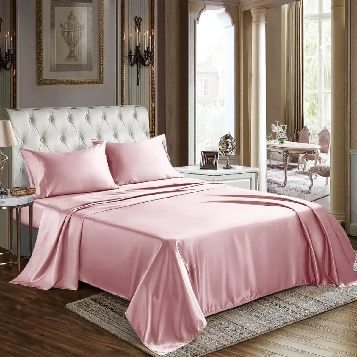 Silky Soft Satin Sheet Set - Omega Lifestyles