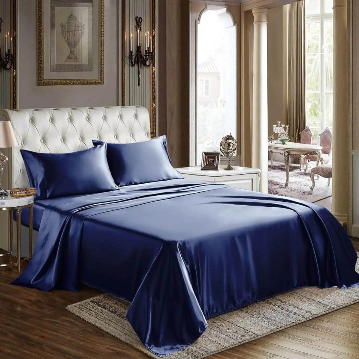 Silky Soft Satin Sheet Set - Omega Lifestyles
