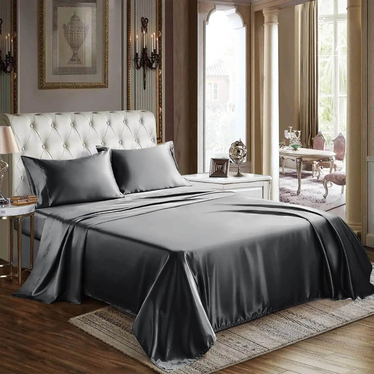 Silky Soft Satin Sheet Set - Omega Lifestyles