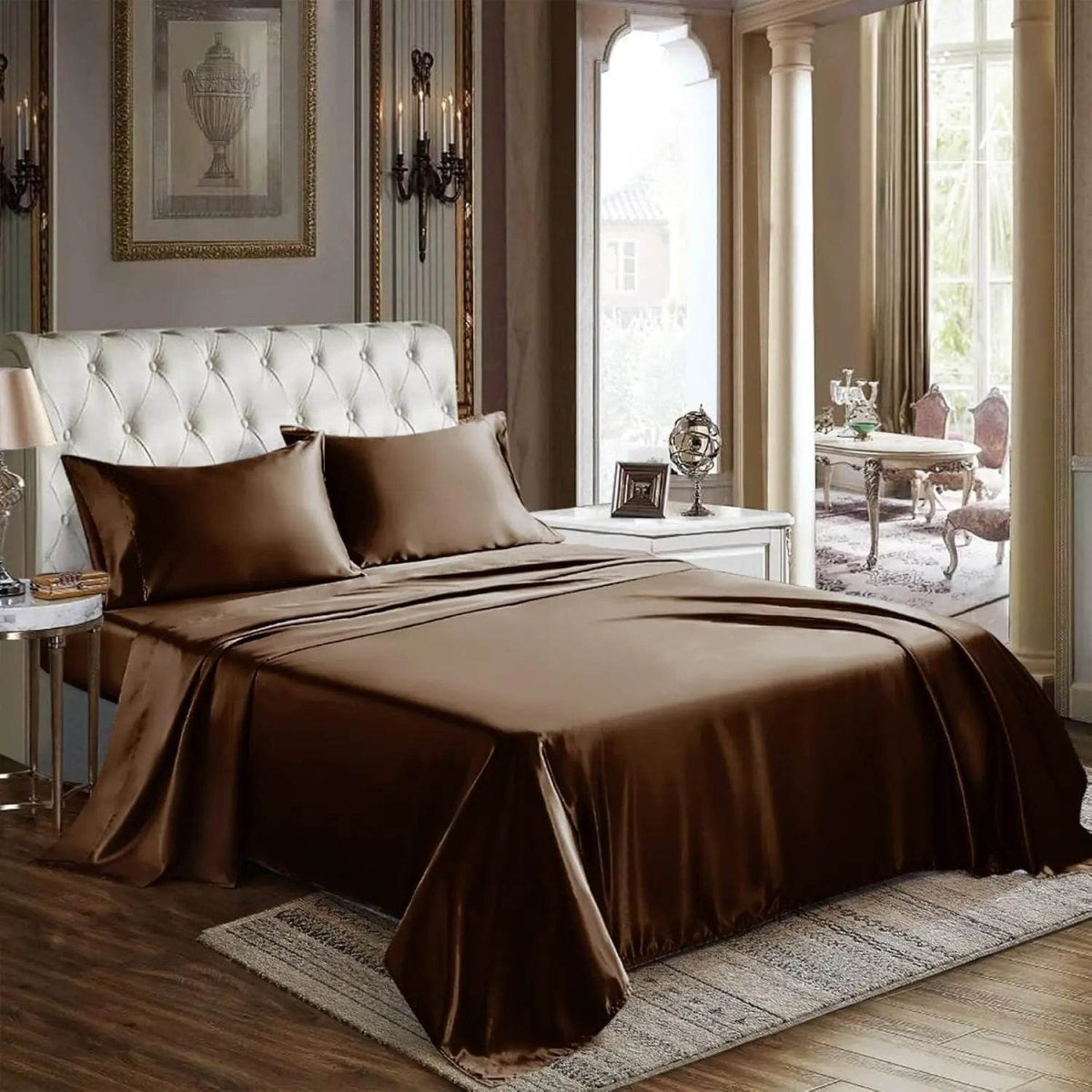 Silky Soft Satin Sheet Set - Omega Lifestyles