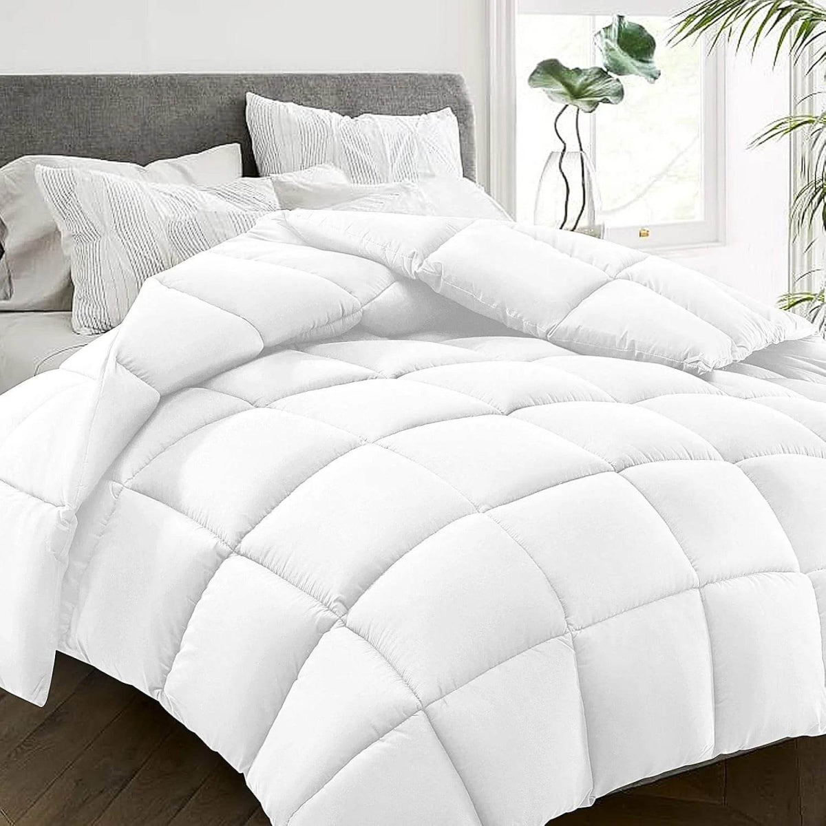 Soft Lightweight Breathable Microfiber Bed Comforter - Omega Lifestyles