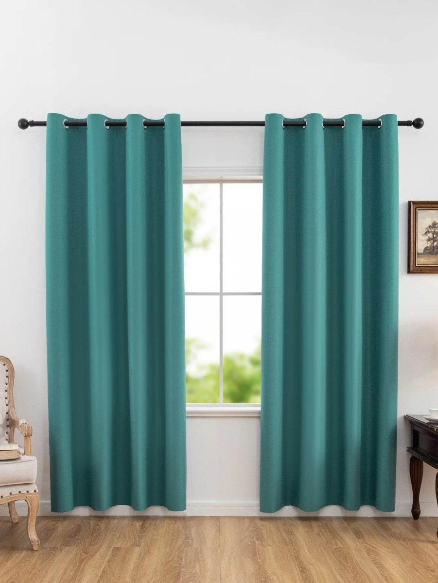 Solid Blackout Curtain Panel With Grommet Top - Sleep Galleria