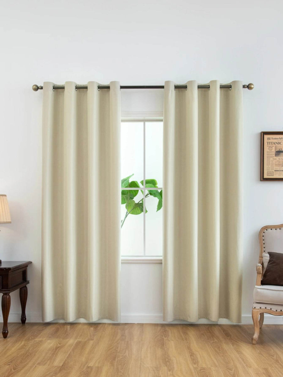 Solid Blackout Curtain Panel With Grommet Top - Sleep Galleria