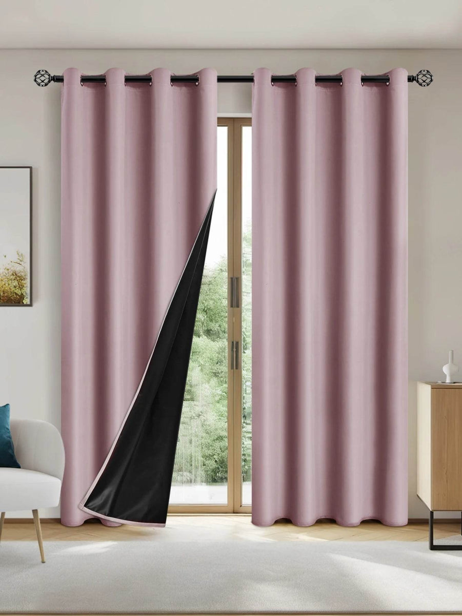 Solid Blackout Curtain Panel With Grommet Top - Sleep Galleria