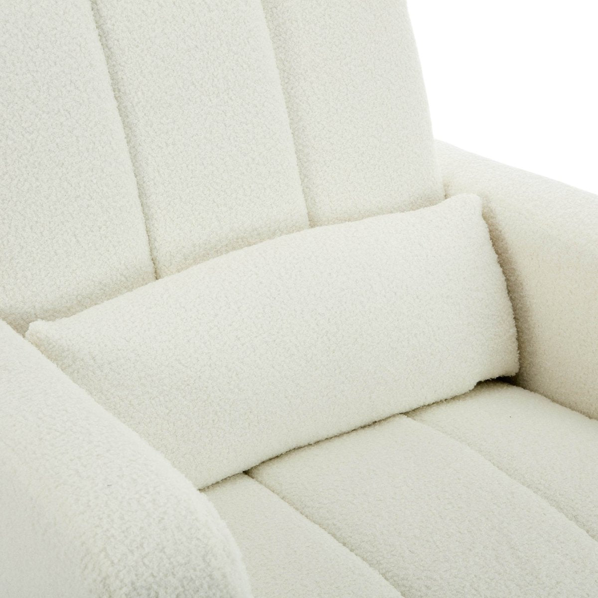 Teddy Velvet Rocking Chair With Pillow - Sleep Galleria