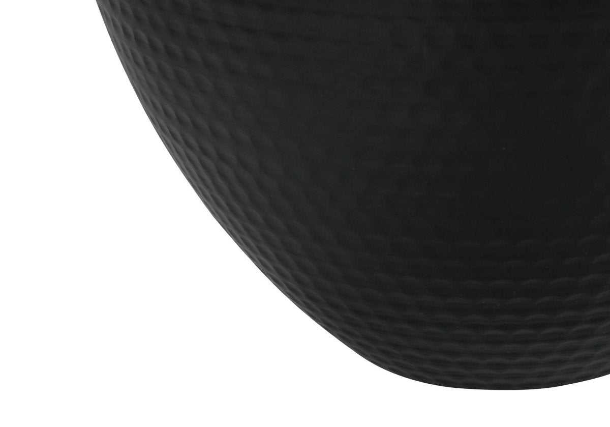 Transitional Black Metal Urn Base Table Lamp - Sleep Galleria