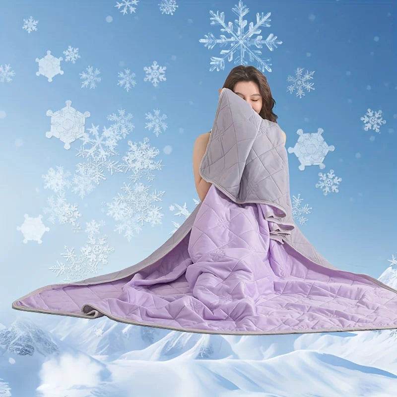 Ultra-Soft Lightweight Breathable Summer Cooling Blanket - Sleep Galleria