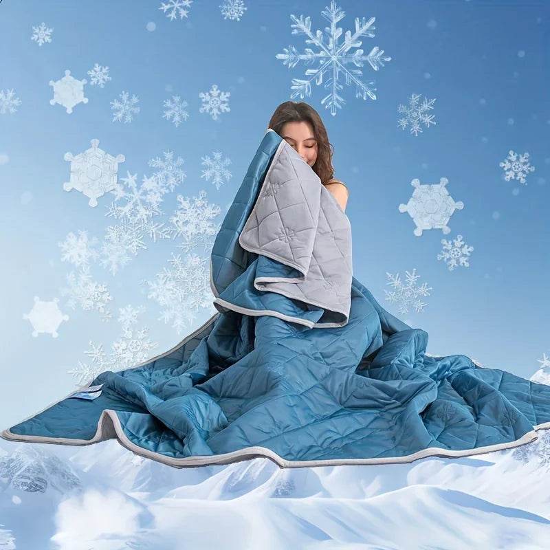 Ultra-Soft Lightweight Breathable Summer Cooling Blanket - Sleep Galleria