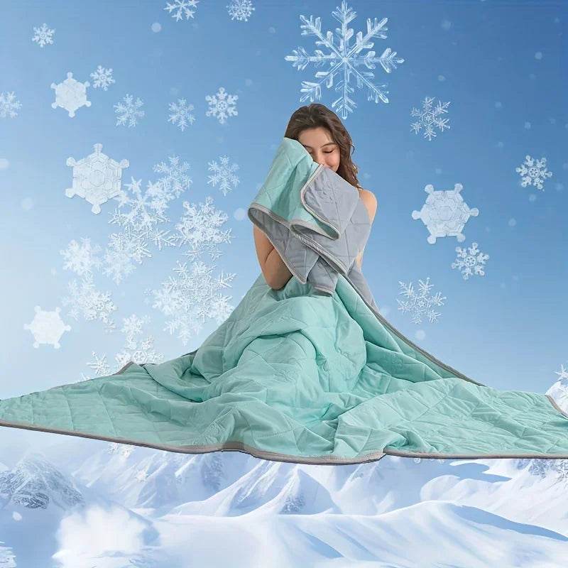 Ultra-Soft Lightweight Breathable Summer Cooling Blanket - Sleep Galleria