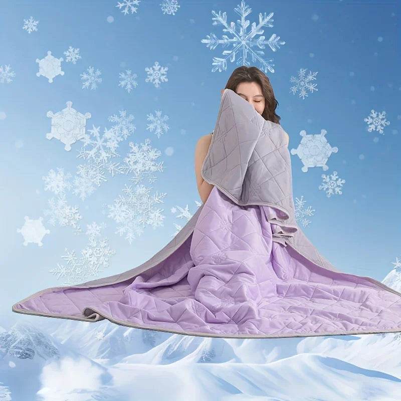 Ultra-Soft Lightweight Breathable Summer Cooling Blanket - Sleep Galleria