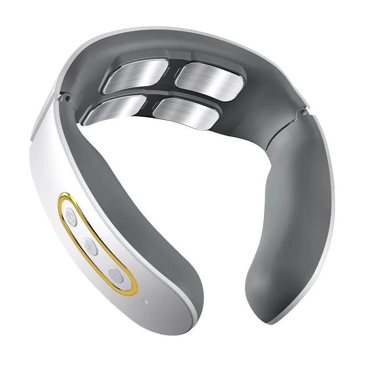 Electric Neck Shoulder TENS Pulse Massager With Heating - Sleep Galleria