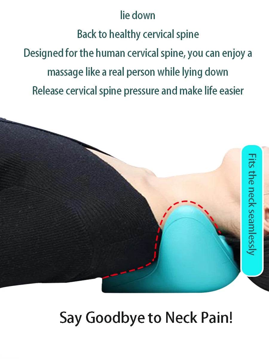 Ergonomic Neck Massage Pillow Cervical Traction Device - Sleep Galleria