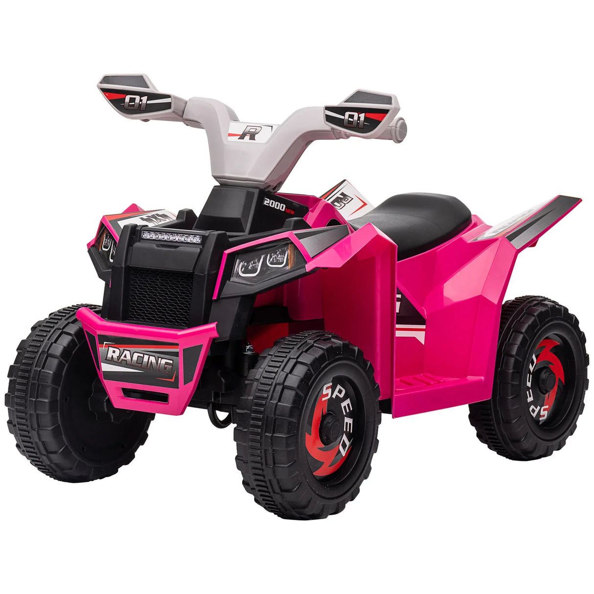 Kids 6V Electric ATV Ride-On With Wear-Resistant Wheels - Omega Lifestyles