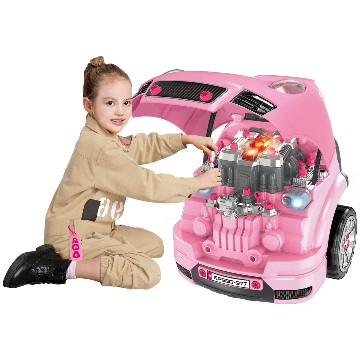 Mechanic Kids Engine Repair Toy Set With Sounds - Omega Lifestyles
