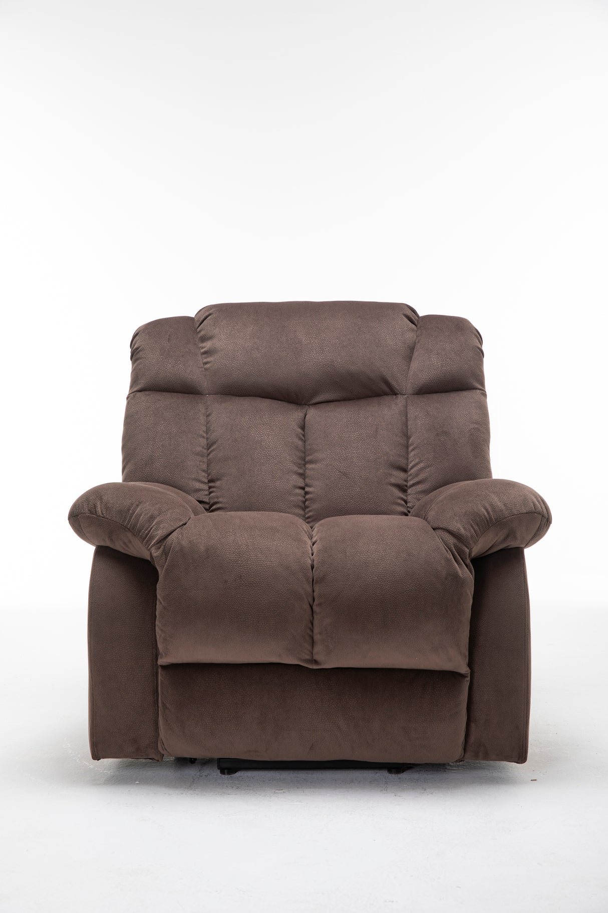 Power Lift Velvet Recliner Chair With Safety Mechanism