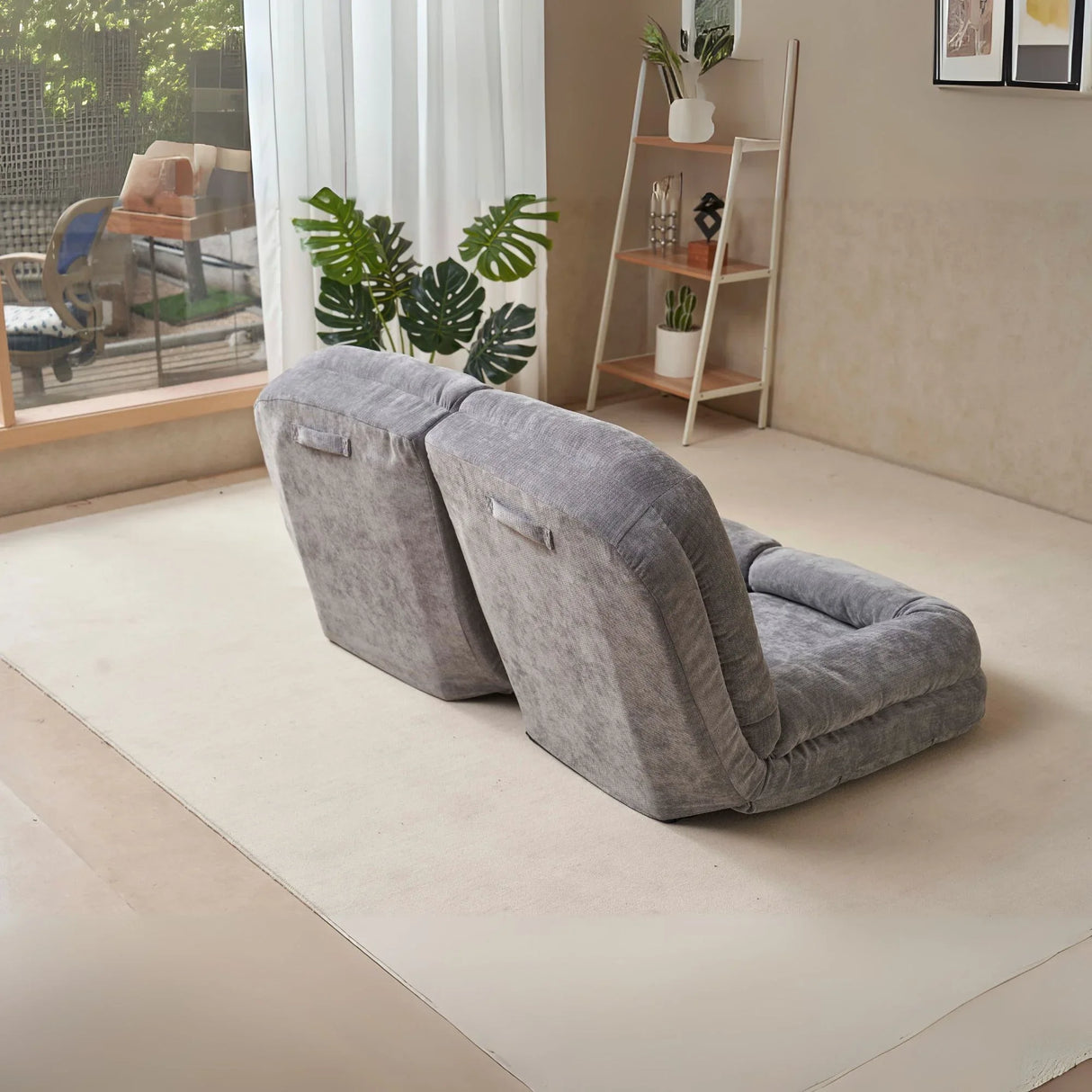 Adjustable Convertible Fold-Out Metal Frame Sofa Bed - Omega Lifestyles