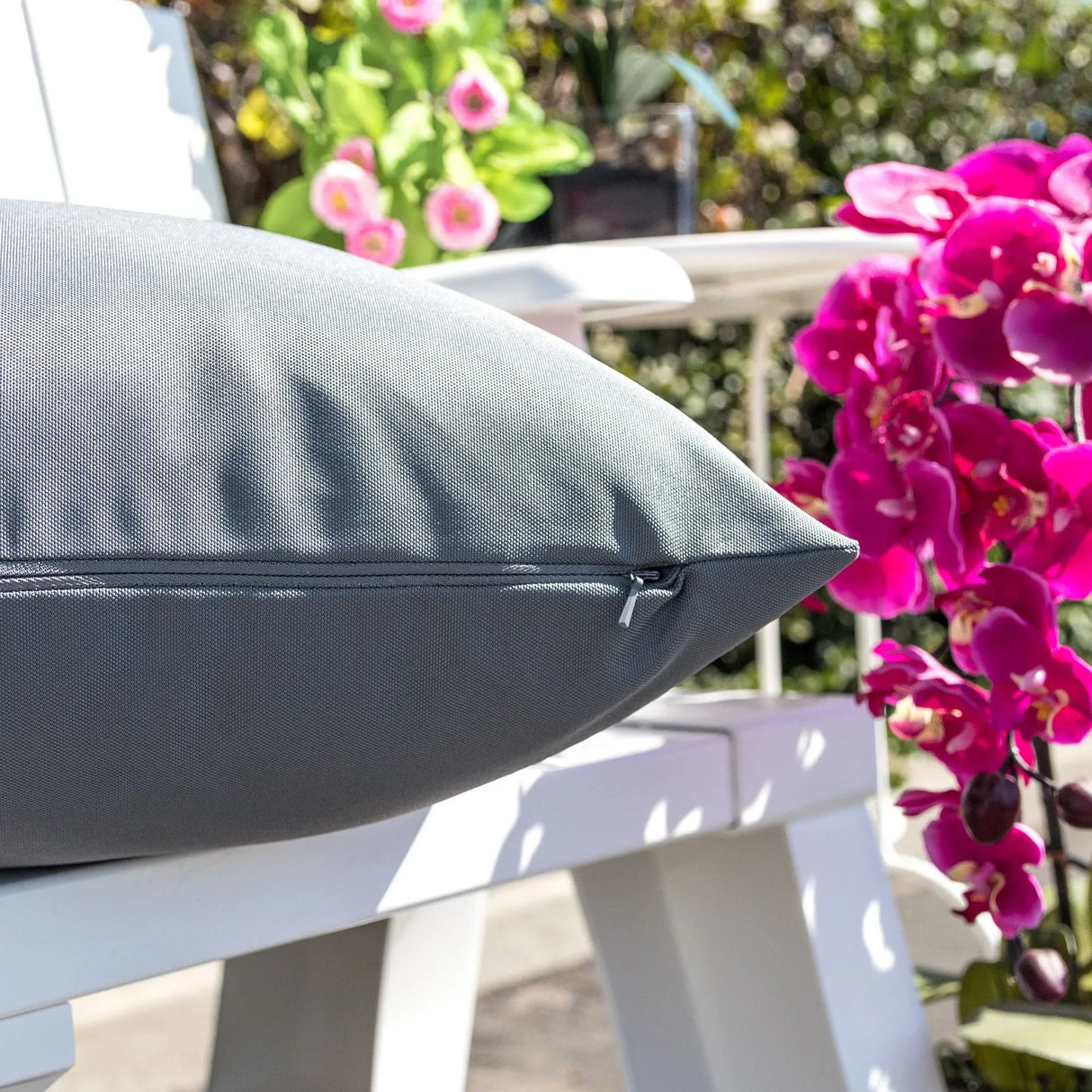 Outdoor Weather Resistant 20x20 Solarium Polyester Pillow - Omega Lifestyles