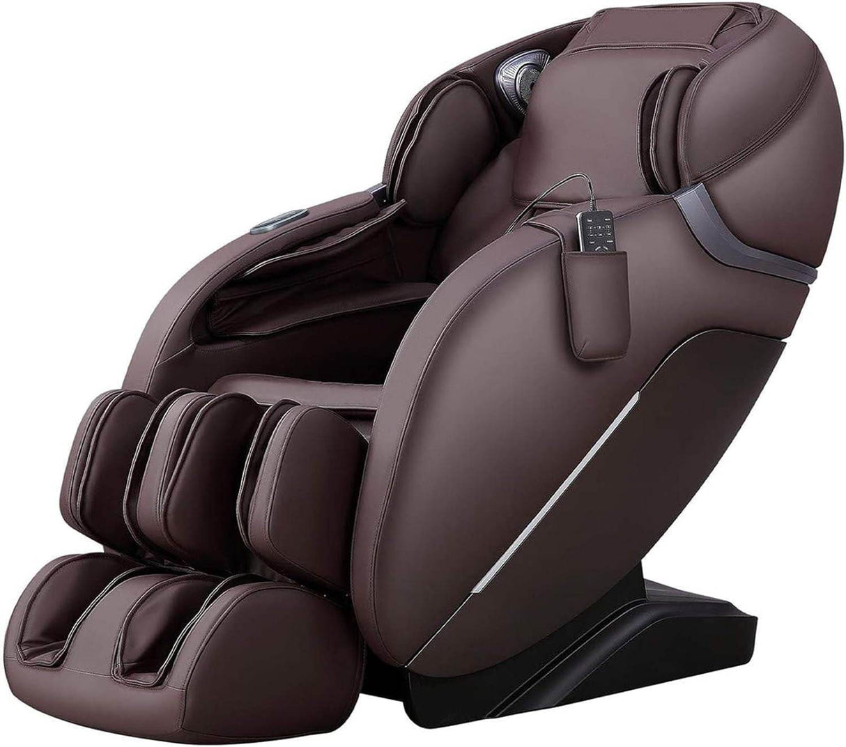 2025 A303 Massage Chair Irest System, Full Body with Heat, Zero Gravity, SL Track Shiatsu Recliner with Automatic Body Scan, Footrest Calfrest Exntension (Black)