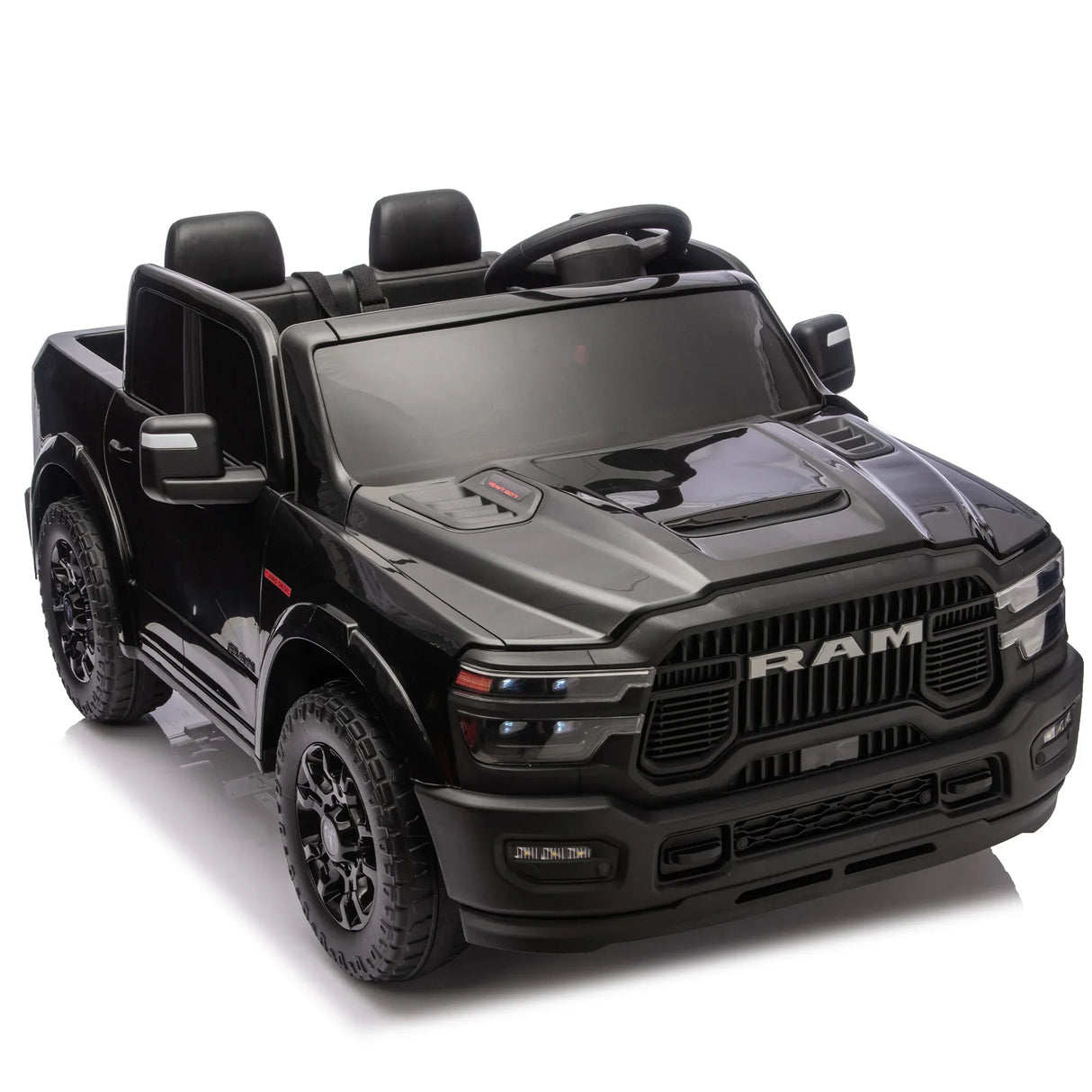Officially Licensed Dodge RAM 24V 2-Seater Kids Ride-On Car - Omega Lifestyles