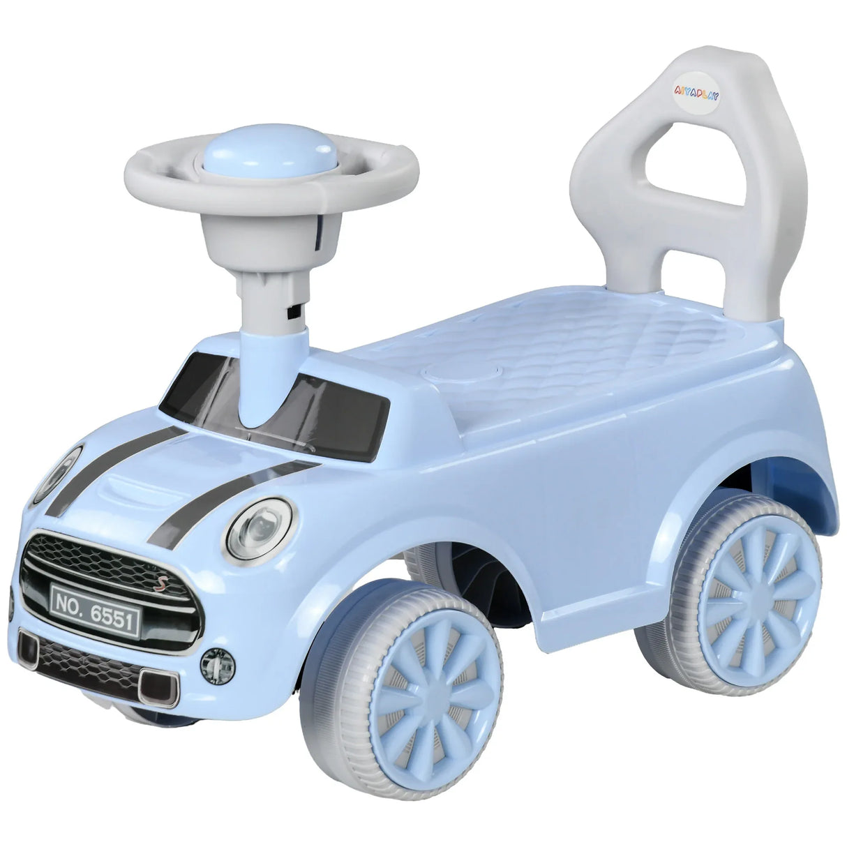 Toddler Ride-On Car With Horn And Steering Wheel - Omega Lifestyles