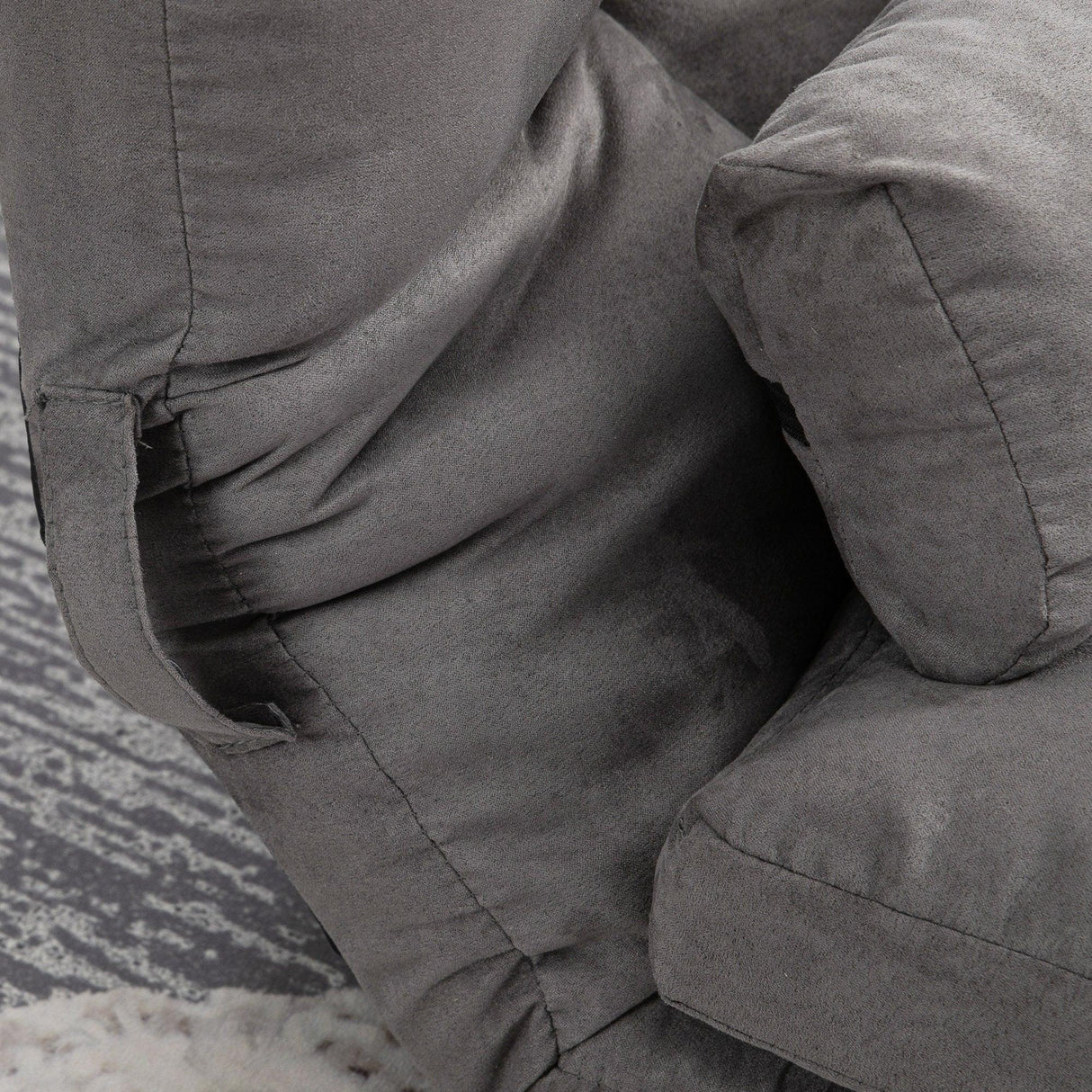 Convertible Folding Floor Sofa Bed With 2 Pillows - Omega Lifestyles