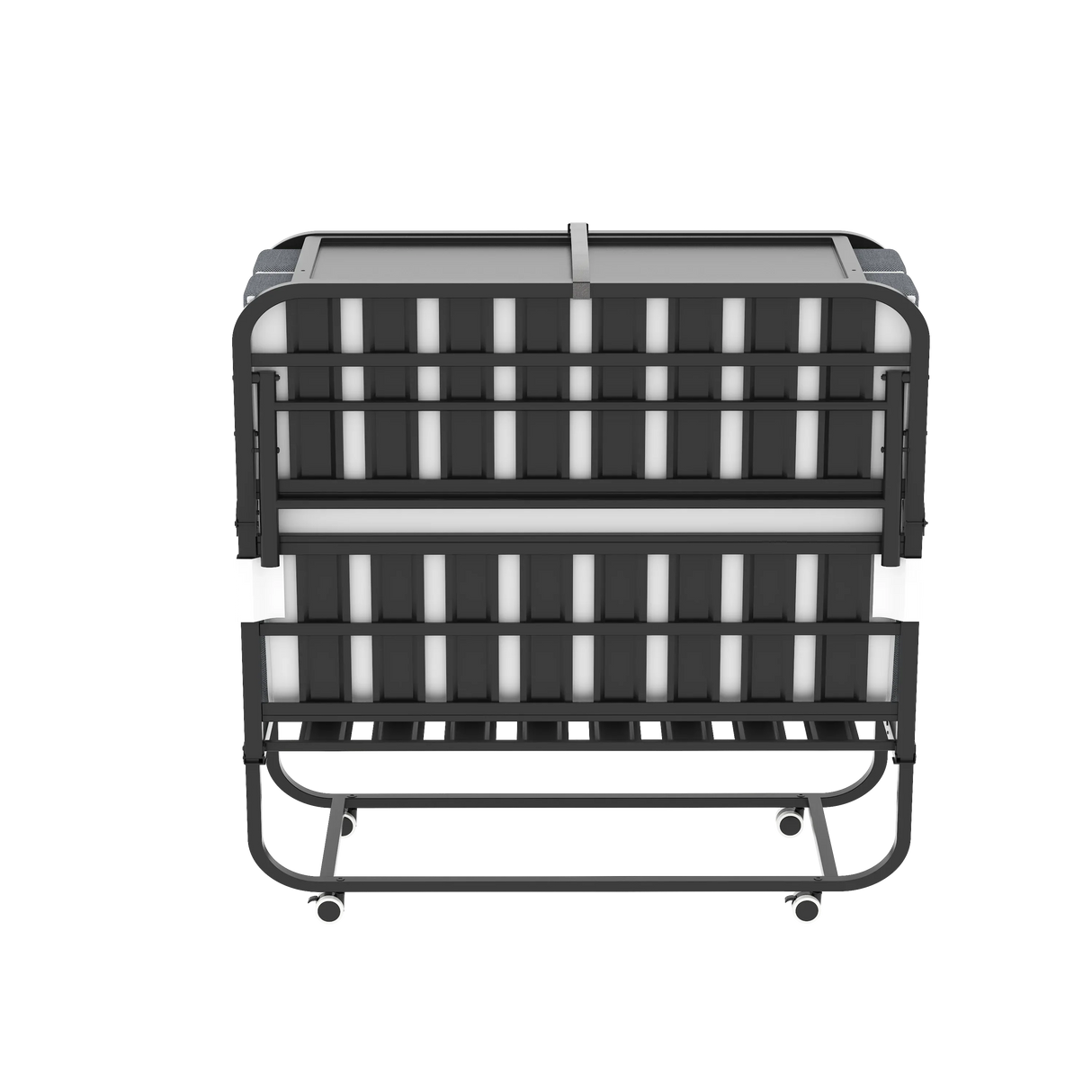 Twin Medium 5-Inch Memory Foam Folding Bed Frame - Omega Lifestyles