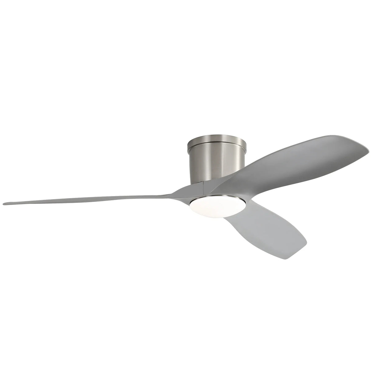 52-Inch Brushed Nickel Reversible DC Motor Ceiling Fan - Omega Lifestyles