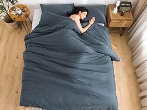 2-Piece Plush Microfiber Comforter Set With Pillow Shams - Sleep Galleria