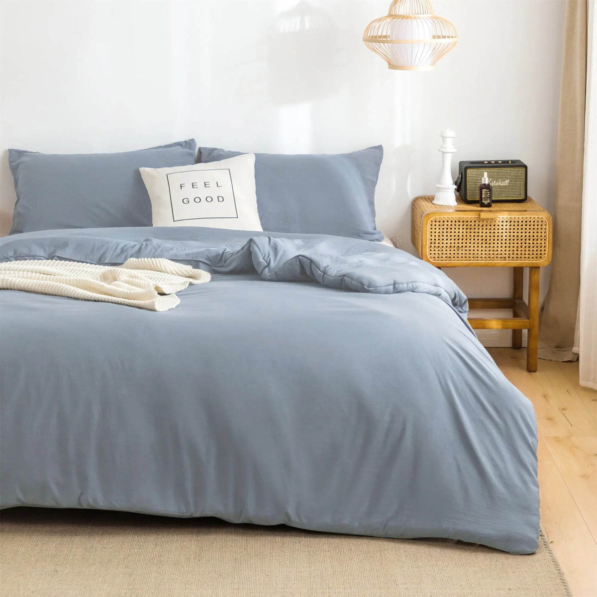 2-Piece Plush Microfiber Comforter Set With Pillow Shams - Sleep Galleria