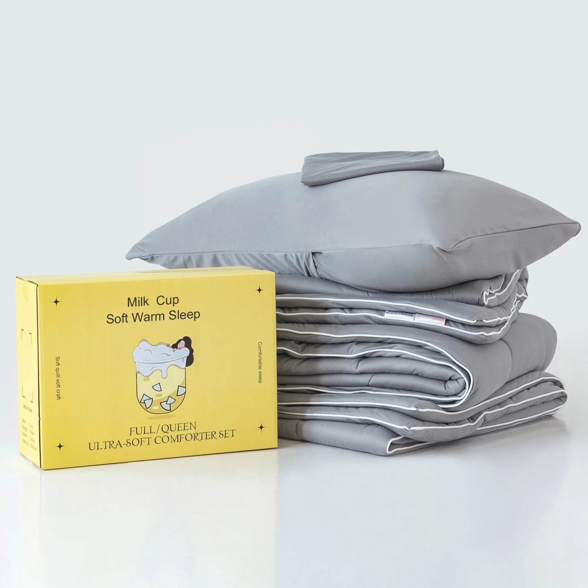 Reversible Ultra-Soft Warm Polyester Comforter Set - Sleep Galleria