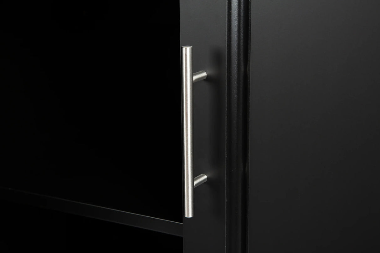 Rolling Kitchen Island Cart With Rubber Wood Tabletop - Omega Lifestyles