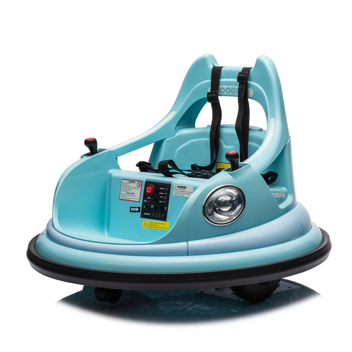 12V Remote Control Kids Bumper Car With LED Lights - Omega Lifestyles