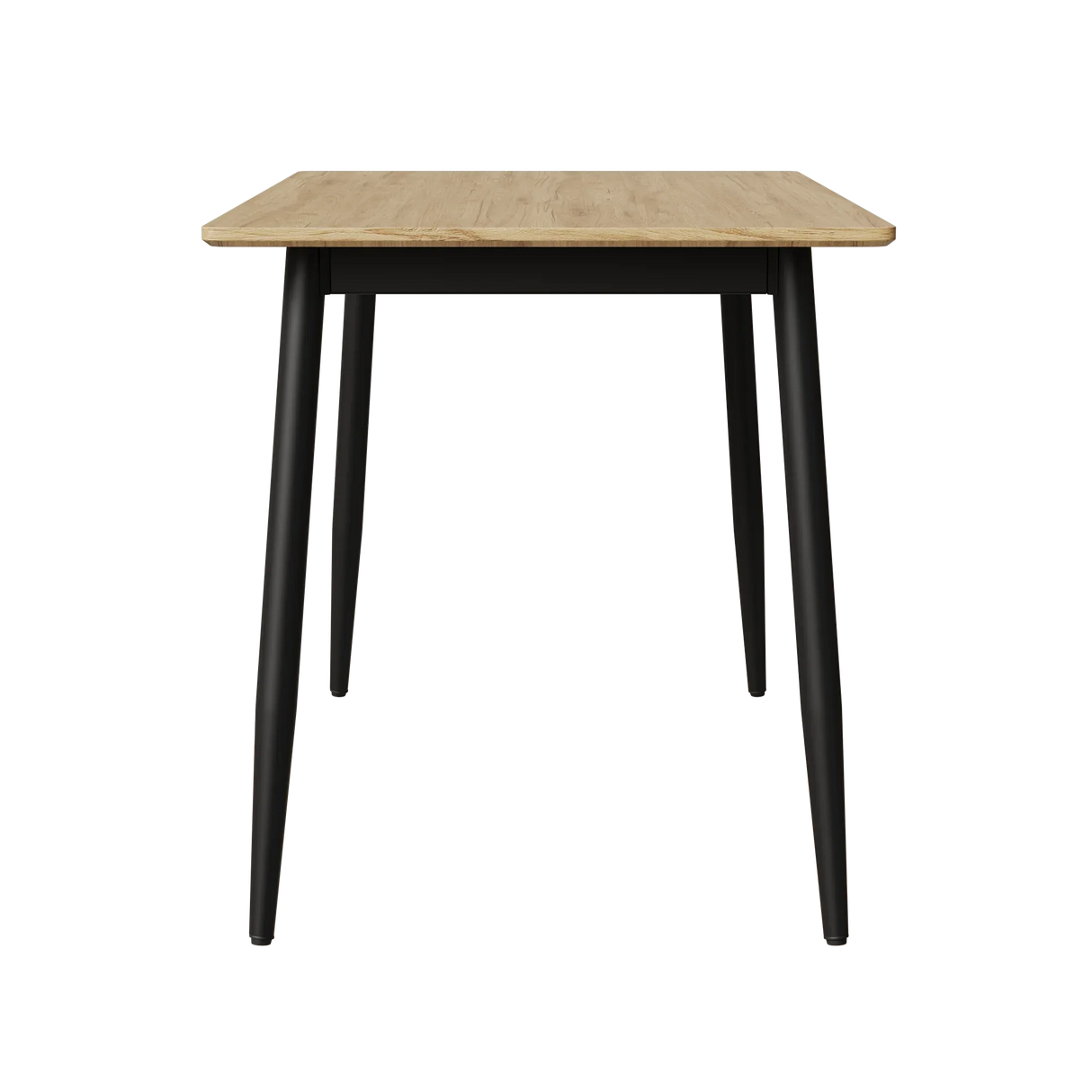 Modern Minimalist Wood Grain Dining Table Chair Set - Omega Lifestyles