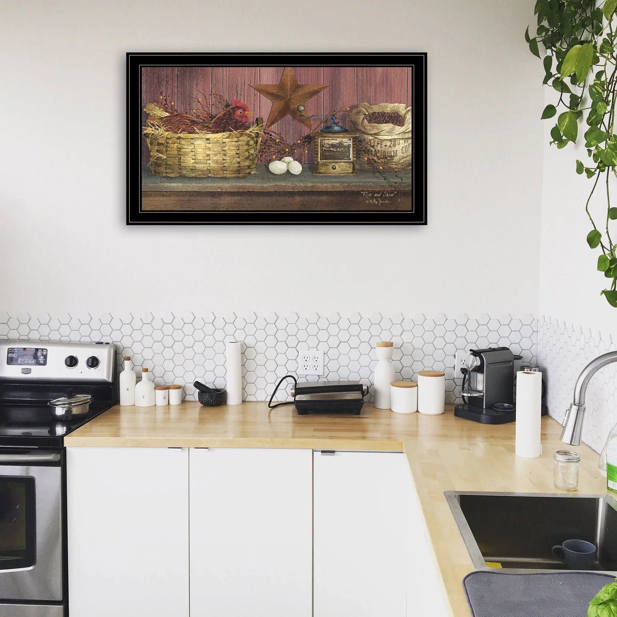 Multicolor Ready To Hang Framed Wall Art Print - Omega Lifestyles