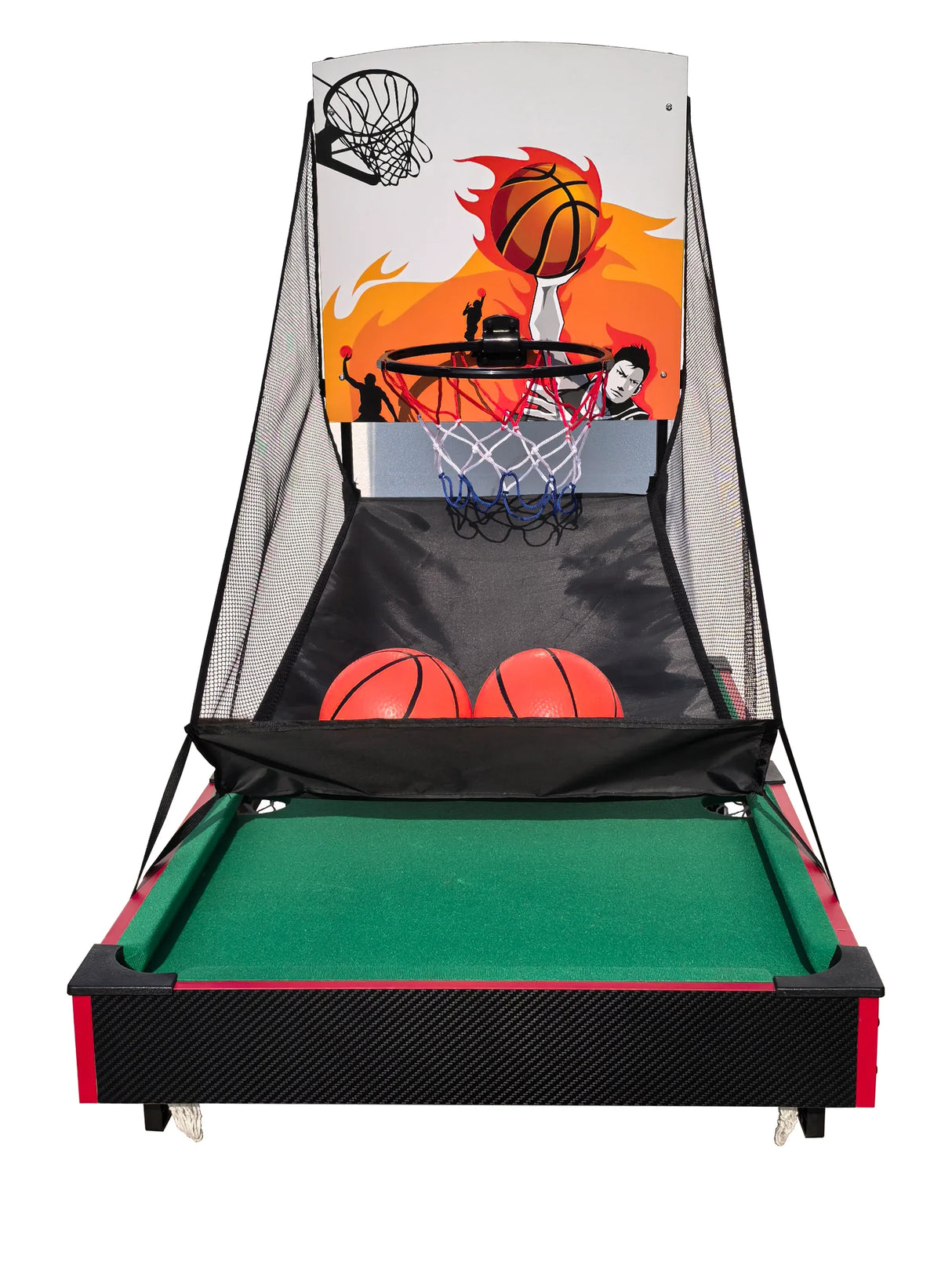 36-Inch 2-in-1 Combo Basketball Billiards Multi Game Table - Omega Lifestyles