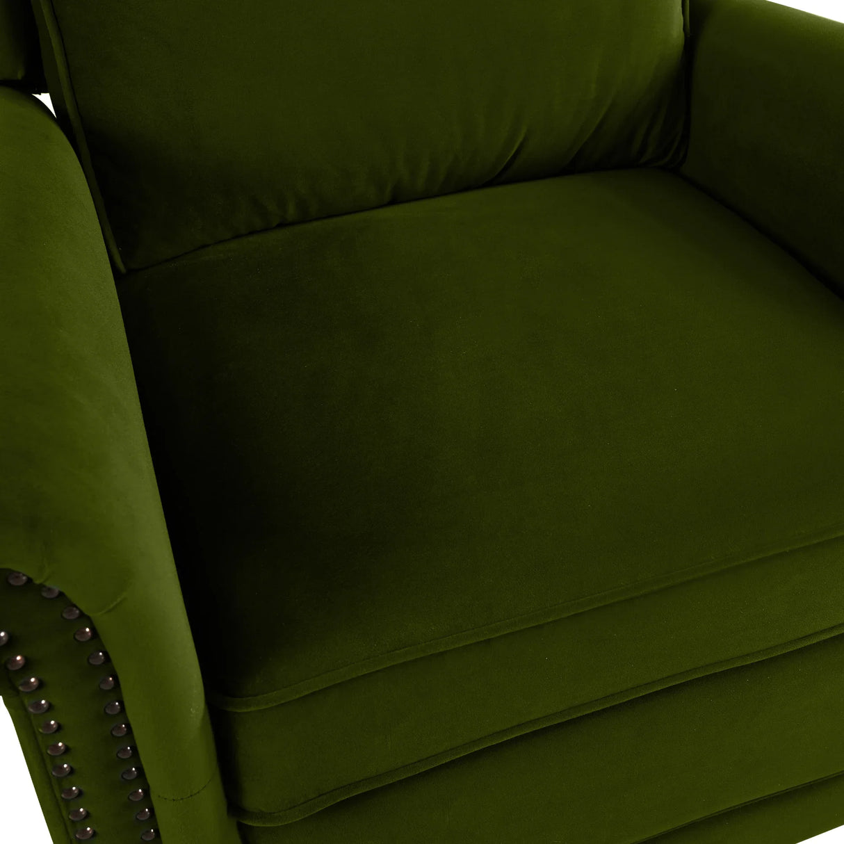 Modern Velvet Adjustable Backrest Swivel Recliner Chair - Omega Lifestyles